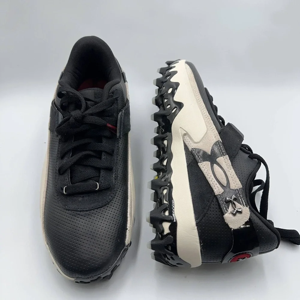 Mens Size 9 Under Armour Baseball Cleats UA Harper 10 Pro TPU Black 6010136-001
